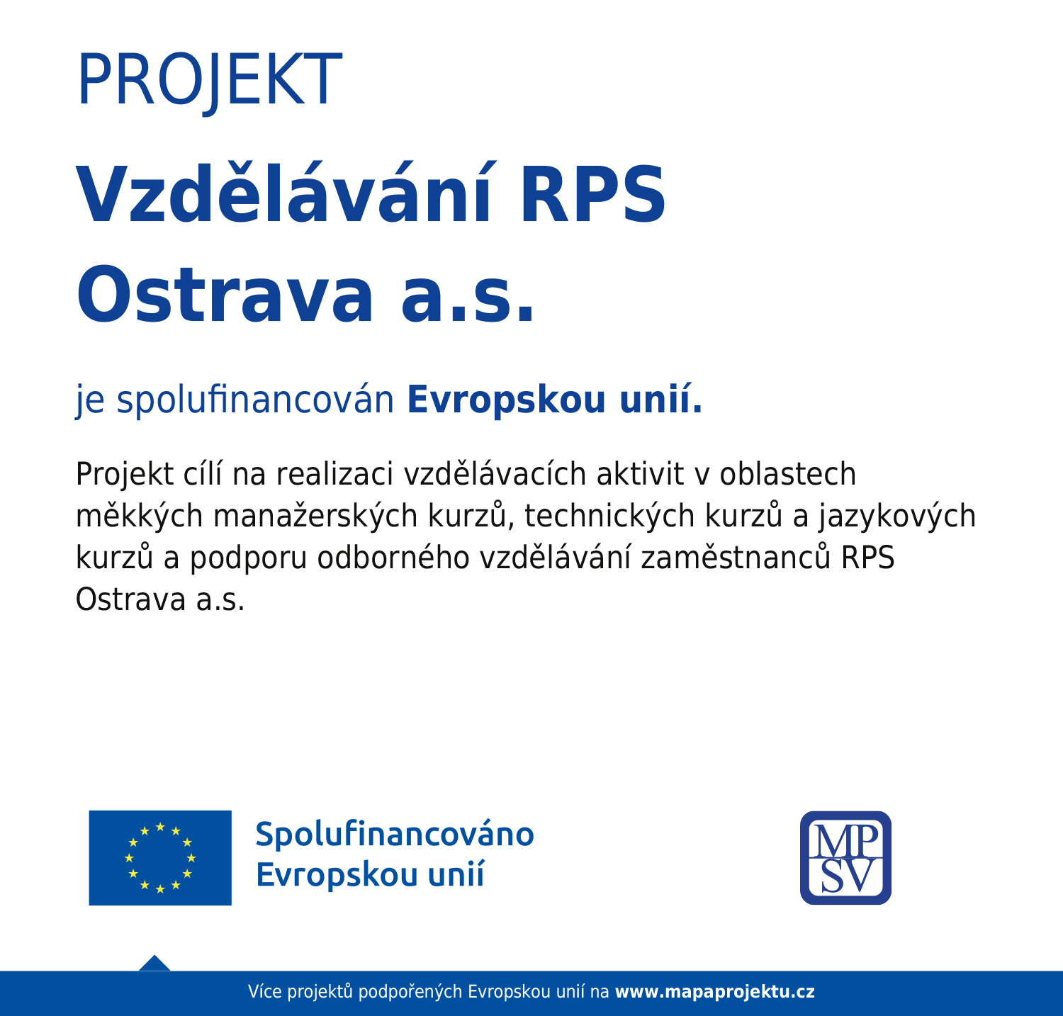 Инновационные ваучеры RPS Ostrava a.s.